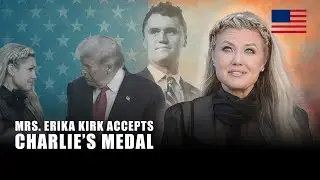Церемония награждения Чарли Кирка Медалью Свободы