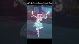 Aria isn&rsquo;t holding a glowstick&mdash;It&rsquo;s actually&hellip;#zenlesszonezero #zzzero #zzz #hoyoverse #keygold