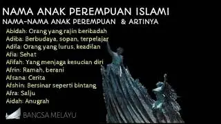 A-Z 200+ Nama Bayi Perempuan Islami beserta maknanya