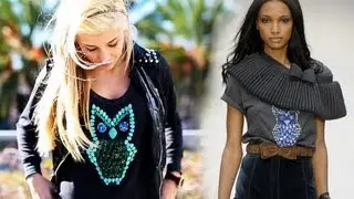 DIY Runway: Burberry Owl Sweater