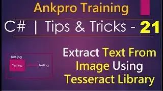 C# tips and tricks 21 - Extracting text from an image using Tesseract OCR library for C# (CSharp)