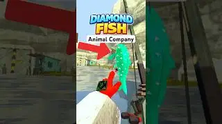 Animal Company Catch A DIAMOND FISH 💎💎🐠 #animalcompany #animalcompanyvr #vr #ugvr