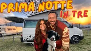 La prima notte in tre in van! | Lago di Como – Riserva naturale del Pian di Spagna