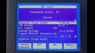 Setting pump timing on a 6.5l diesel