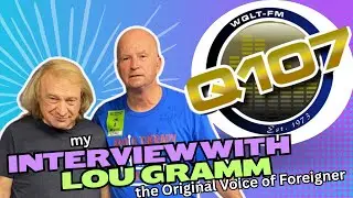 The Radio Therapists from Q107 in Florence, AL interviewing the legendary Lou Gramm, July 2024