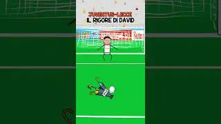 IL RIGORE DI DAVID IN JUVENTUS - LECCE  #JuveLecce #David #Juventus
