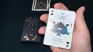 CHAOS Playing Card Review (GOLD AND BLACK FOIL!)