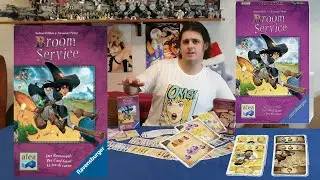 Broom Service: The Card Game 2016  Распаковка Unboxing
