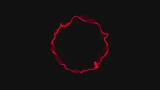 3D rendering sound wave of particles. Reactive audio spectrum waveform video footage in 4k