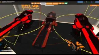Robocraft Tutorial + gameplay - Mech robot with 2 legs