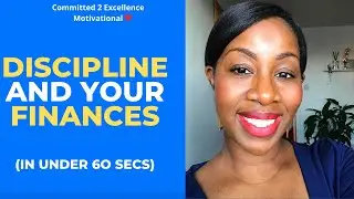 Discipline and your finances