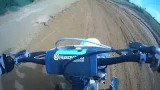 8BIANO On BOARD WITH LUCABACHINI#40 HUSQVARNA TC 125