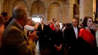 Promovering Lund 2012 - Processionen i Domkyrkan