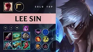 Lee Sin Top vs Poppy - EUW Master Patch 26.02