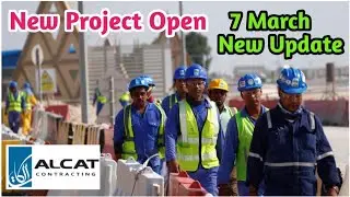 ALCAT Contracting Company// ongoing project in Qatar// new project open news