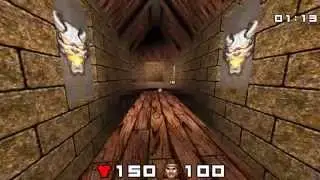 Red Annihilation: Thresh vs Entropy, battle for John Carmack's Ferrari E1M2 Quake1 1080p 4k