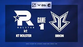 [LCK]【KT vs BRO】第一局速看丨2026LCK杯小组对抗赛丨20260125