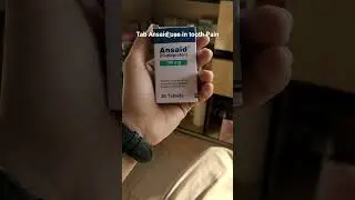 Tab Ansaid use for tooth pain is a brand name flurbiprofen,