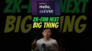 ZK-EVM: the next big ecosystem 😎 | VirtualBacon #shorts #zksync #polygon #zkrollup #layer2 #rollup