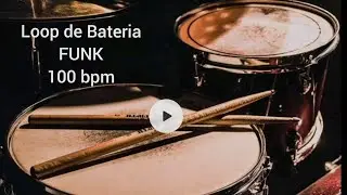 Loop de Bateria Ritmo FUNK | Drums Funk