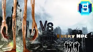 gmod siren head vs every npc