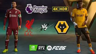 Liverpool vs Wolves | Premier League 25/26 HIGHLIGHTS | FC 26 PC MOD 4K