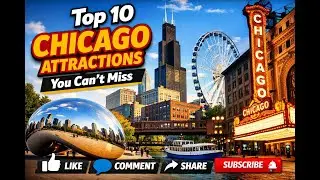 Chicago Travel Guide 2025&ndash;2026 | Top 10 Must-See Places #blueskytravelsandtours #worldexplorer