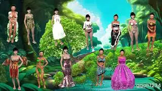 Characters and Dresses used recently in video production