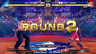 EVO 2018 - Street Fighter V Top 8 - RISE Caba vs Fudoh Fujimura