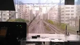 りんかい線の大崎（R8）から埼京線の新宿（JA9）