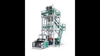 Biodegradable printing machine and film blowing machine