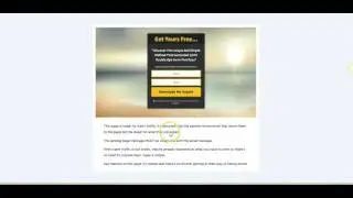 How To Create High Converting Squeeze Pages---The Ultimate Guide. Pt.1