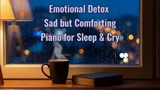 Emotional Detox 🌿 Sad but Comforting Piano🌙 Cozy Vibes for Read/Study/Sleep/Cry, Lazy cafe break
