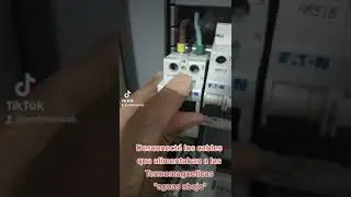 Interruptor Diferencial da&ntilde;ado