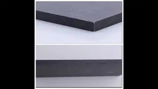 Black through color fiber cement cladding