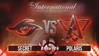 🔴DOTA 2 [RU] Team Secret vs Polaris Esports [bo2] The International XI, Group Stage, Group A