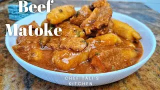 The easiest meal ever | Beef Matoke Recipe!