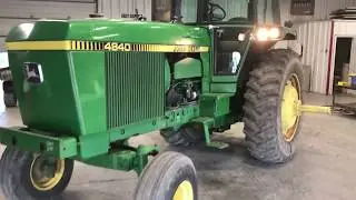 #partsonly John Deere 4840. Good engine and Nice cab.