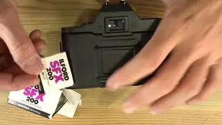 Ilford SFX 35mm Film Unboxing and Loading