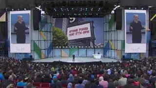 Google #IO17 | Keynote | Demo Google Lense