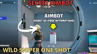 SECRET WILD SNIPER ONE SHOT MAP FORTNITE CREATIVE How to find aimbot secret code wild sniper aimbot