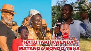 ODM MTAUA OBURU SAI ANAONGEA AKITETEMEKA NA CAMPAIGN HAZIJAANZA! TUNATAKA JOSHUA WA 40YRS SIO 80YRS!