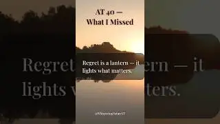 Life at 40: What I Missed