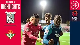 Resumen #PrimeraFederación | Atl Sanluqueño CF 0-2 Betis Deportivo | Jornada 13 | Temporada 24/25