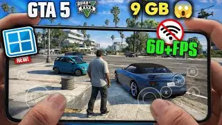 GTA V Super Lite 9GB on Android 😱 | Winlator Emulator Gameplay Test