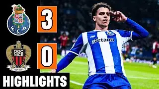 Porto vs Nice 3-0 Resumo | Gabri Veiga Goals | EUROPA LEAGUE 2025/26 Highlights | Omorodion Penalty