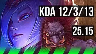 ELISE vs TRUNDLE (JGL) | 12/3/13, Godlike, 600+ games | NA Master | 25.15