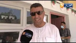 غليزان ..ارتفاع درجات الحرارة لم يمنع مواطني بلدية سيدي محمد بن عودة  من التوجه الى مركز للاقتراع