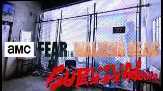 Fear The Walking Dead Survival Attraction in Las Vegas Exclusive Look