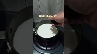 Easy to Make Hot DARK Chocolate Drink! 🍫☕ YUMMY! #chocolate #hotchocolate #yummy